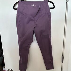 Danskin Purple Leggings Stretchy Athletic Fit